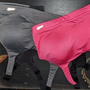 Set of three sports bras